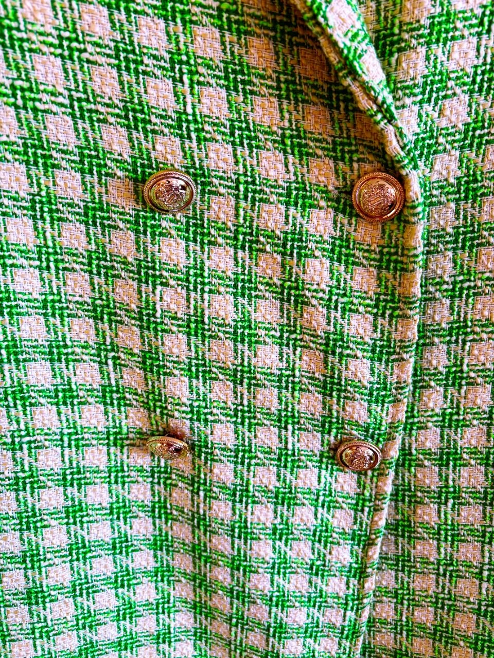 Blazer Chic Edel Rose – Tamanho P – Botões Dourados – photo 8